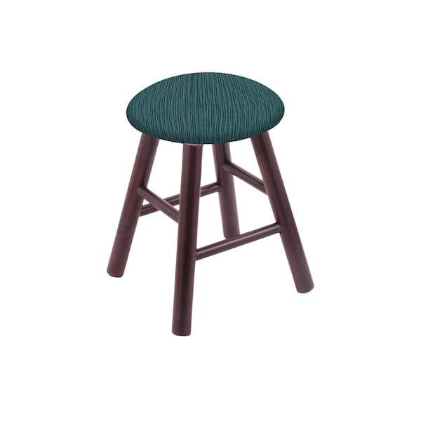 Maple Vanity Stool, Medium Finish, Canter Espresso Seat